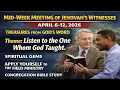 APRIL 6-12 2026 Apply yourself Treasures from God s Spiritual gems Congregation midweek