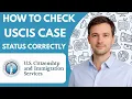 How to check USCIS case status correctly Full Guide 2026