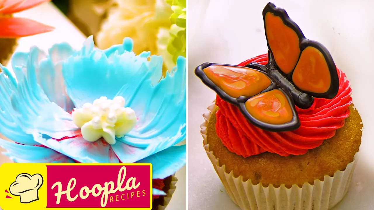 Most Satisfying Cupcake Decoration Ideas   Cupcake Mania   Cake Ideas By Hoopla Recipes