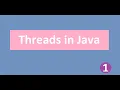 Threads in java sinhala 1