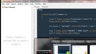 Php Export mysql data to csv file - Part 1