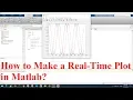 How to Make a Real Time Plot in Matlab