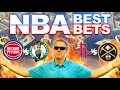 BEST Monday NBA Picks Pistons vs Celtics Rockets vs Nuggets