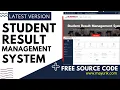Result management software Student result management system in php and mysql free source code