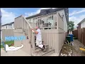 Revitalizing a Worn Deck and Fence - Using SuperDeck by Sherwin-Williams