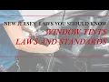 New Jersey Window Tint Laws You Need To Know