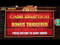 Cash Eruption - Mega Jackpots Hit on PlayNow