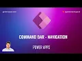 How to use Command Bar commands to navigate external URL resource in PowerApps using JavaScript