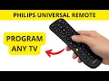 How To Program Philips Universal Remote For Any TV LG Samsung Vizio Sony Hisense