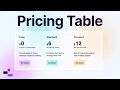 Build a Responsive Pricing Table with HTML and CSS