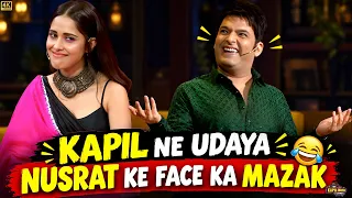Kapil Ne Udaya Nusrat Ke Face Ka Mazak | Nusrat Bharucha | Kapil Sharma Show | Full Episode