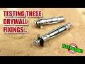 How strong are expanding metal drywall anchors