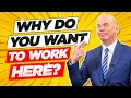 Download Lagu WHY DO YOU WANT TO WORK HERE? (How to ANSWER this Difficult but COMMON INTERVIEW QUESTION!)