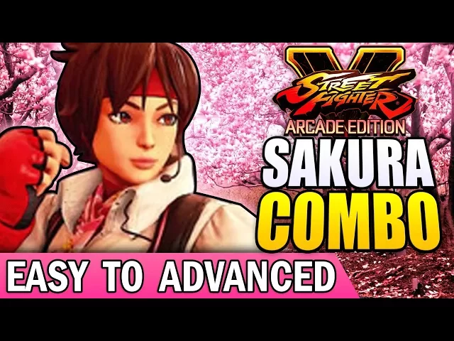 SFV - SAKURA Combo Guide - Easy to Advanced!