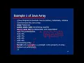 Java Programming Lecture 01 Single Arrays Part III