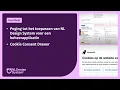 Lagu Poging tot het toepassen van NL Design System voor een beheerapplicatie en Cookie Consent Drawer