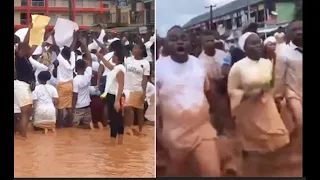 they are pain imo state people protesting in the mud on end sars protests
