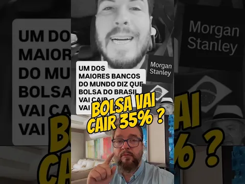 Bolsa vai cair 35%?