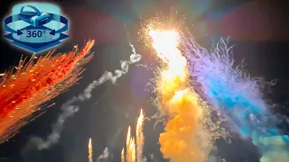 4K 360 VR - South Heart Lions Club Fireworks 2026 (Interactive Video)