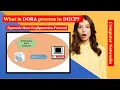 What is Process of DORA in DHCP DORA in DHCP What is DORA Process What is DORA