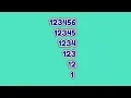 Java tutorial Display number pattern