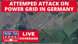 Attempted Attack on Power Grid in Brandenburg, Germany - LIVE Breaking News Coverage