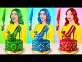 Emerald, Ruby and Diamond Girl | Cake Decorating Challenge by Candy DO