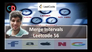 Merge Intervals Leetcode 56 Live coding session Sorting Algorithm