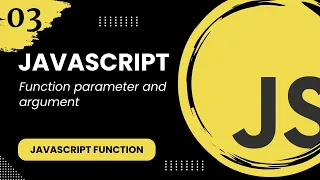 JavaScript Function - Function parameter and argument