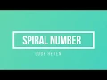 Star Pattern VIII Spiral Number Pattern C language