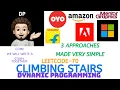 Climbing Stairs 3 Approaches Leetcode 70