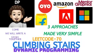 Climbing Stairs 3 Approaches Leetcode 70