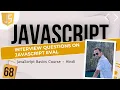 Practice JavaScript eval with Hindi Explanations Learn JavaScript in Hindi 68