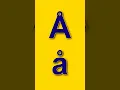 Norwegian Alphabet Song - #learnnorwegian #short #shorts #youtubeshorts