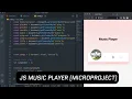 Hindi JavaScript Music Player Build From Scratch No API Javascript Microproject