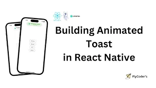 React Native Custom Toast Message Animation With Reanimated From Scratch