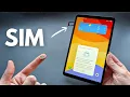 Galaxy Tab A11 How to Insert SIM Card