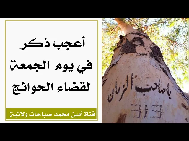⁣أعجب ذكر في يوم الجمعة لقضاء الحوائج