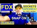 Snap On FDX Sockets Do they work experiment