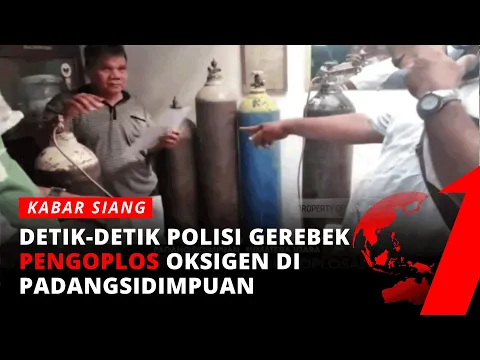 Kacau, Polisi Ringkus Pelaku Pengoplos Tabung Oksigen di Padangsidimpuan