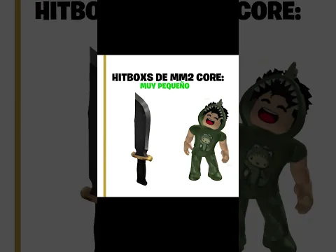 Tipos de HITBOX en Murder Mistery 2