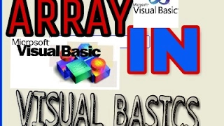 how to create array in visual basic VISUAL BASIC TUTORIALS