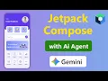 Build a Modern Dashboard UI using Gemini Agent in Android Studio Jetpack Compose Tutorial