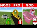Download Lagu Minecraft NOOB vs PRO: ROLLER COASTER BUILD CHALLENGE