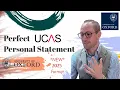 Perfecting Your UCAS Personal Statement New 2025 Format Real Examples Oxford Tutor Insights