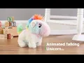 Moving Talking Unicorn Walter Drake