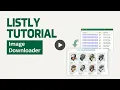 Tutorial-10 Listly Image Downloader
