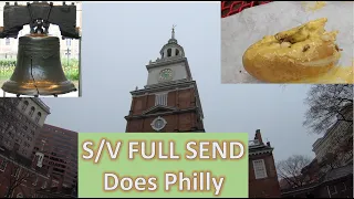 S/V Full Send explores the city of Philadelphia for Army Navy 2019