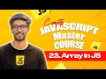 Array of Object in Javascript Javascript Master Course in