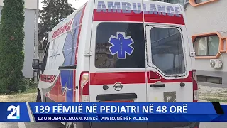 139 fëmijë në pediatri në 48 orë! 12 u hospitalizuan, mjekët apelojnë për kujdes
